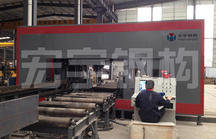 三維數(shù)控鉆床機(jī)TSD1250/6用于型鋼構(gòu)件鉆孔